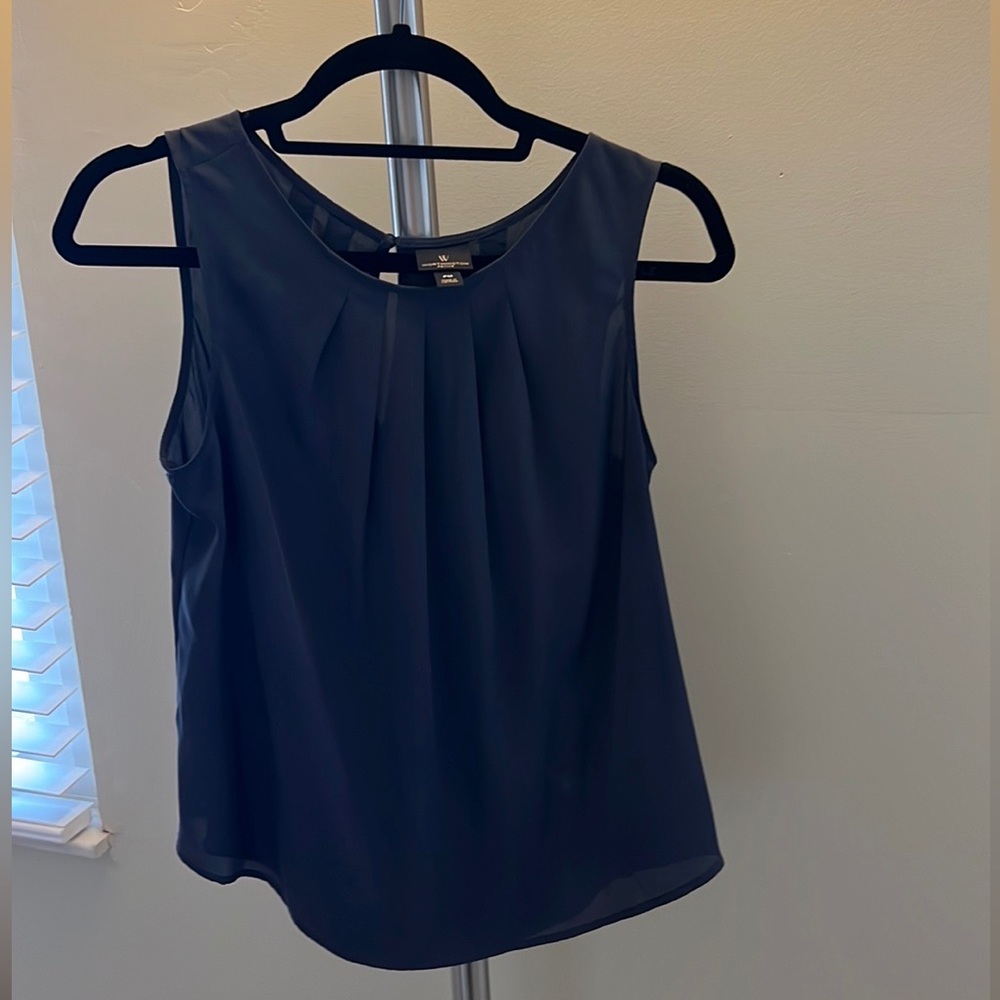 Slate gray Worthington tank top